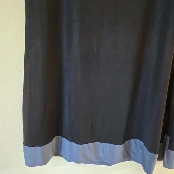Dotti Black SS Mini Dress Scoop Neck Grey Trim Med/Lge? - Picture 5 of 16